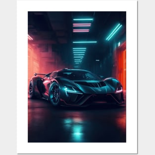 Underground Velocity Sports Car Posters and Art